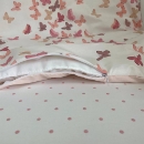 Set lenjerie de schimb pentru patut bebe 3 piese Fluturi (5)